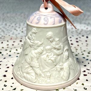 Vintage Lladró 1997 Christmas Bell